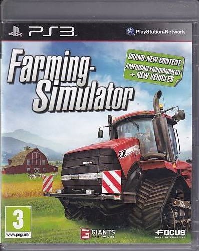 Farming Simulator - PS3 - (B Grade) (Genbrug)